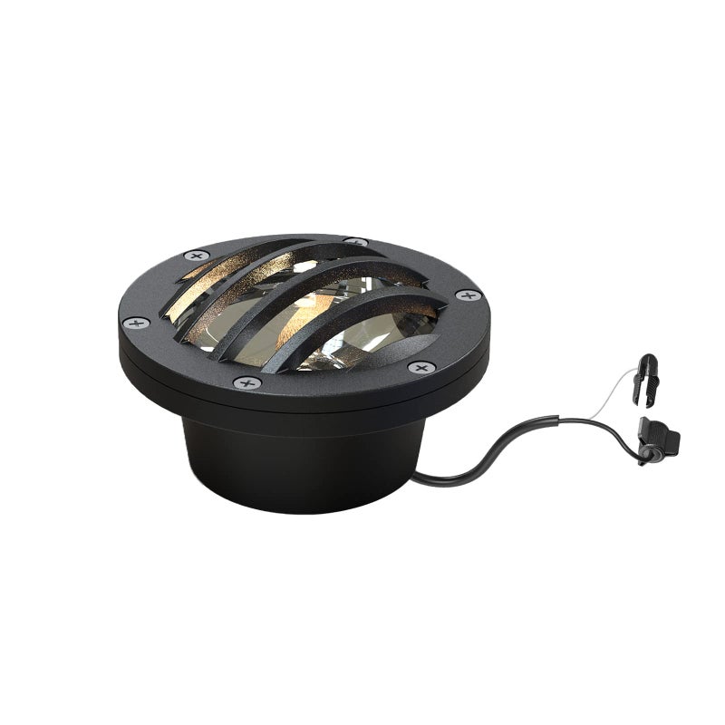GOODSMANN Landscape Lights 1PK Low Voltage Well Lights 4 Watt 200 Lumen LED Landscape Lighting 2800K Warm White Metal In-Ground Light with Cable Connectors - Image 1